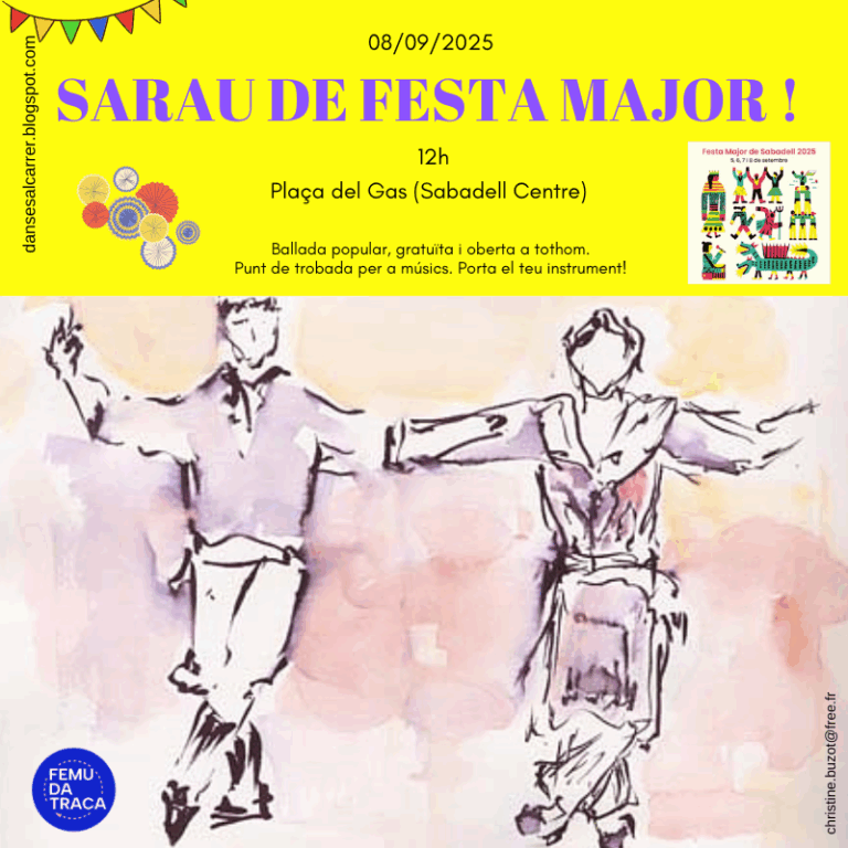 Sarau Festa Major 2025 768x768